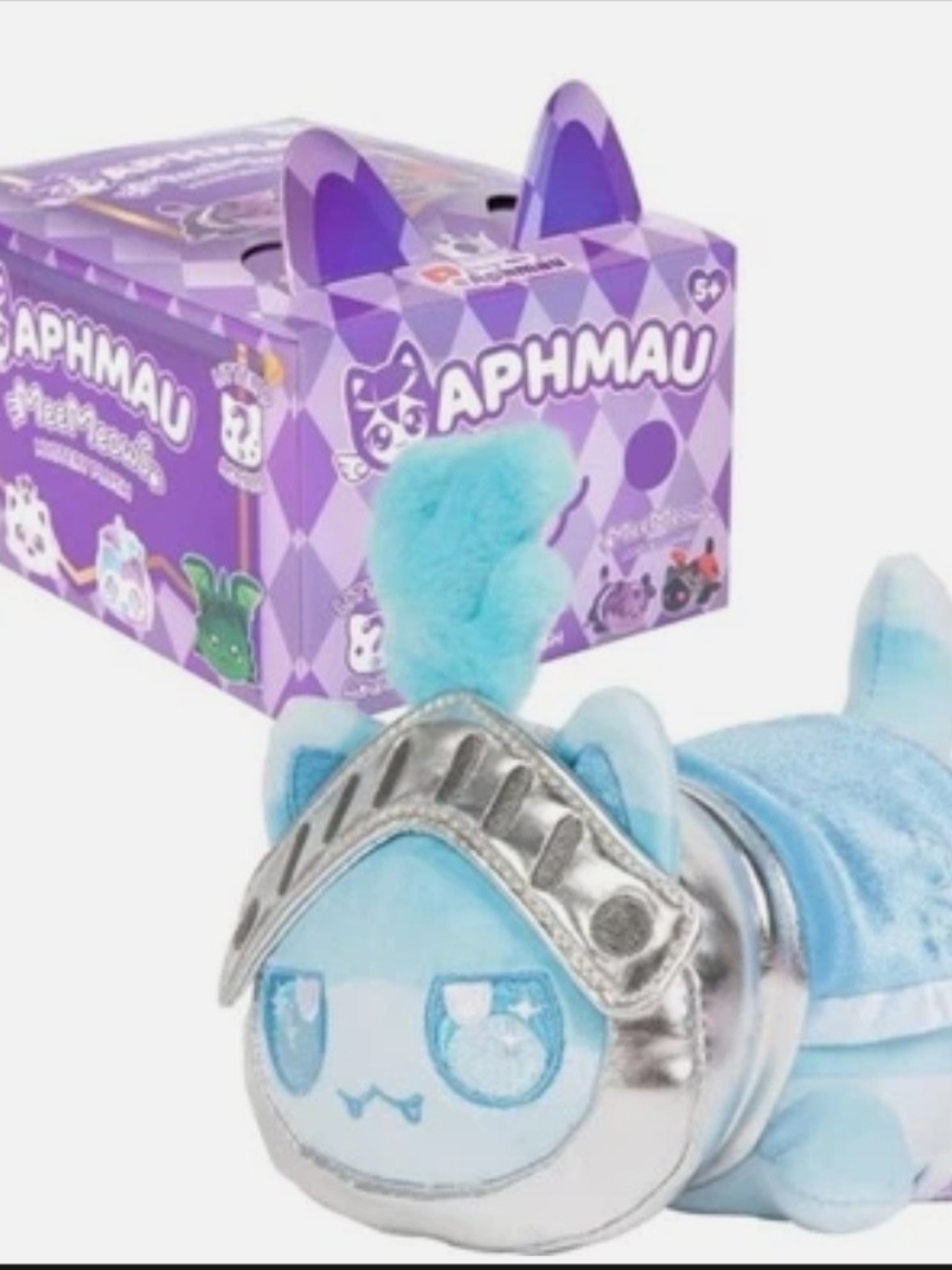 Aphmau Meemeows Royals Blue Knight Cat